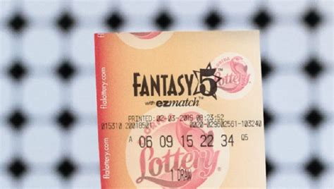 georgia lottery fantasy 5 second chance
